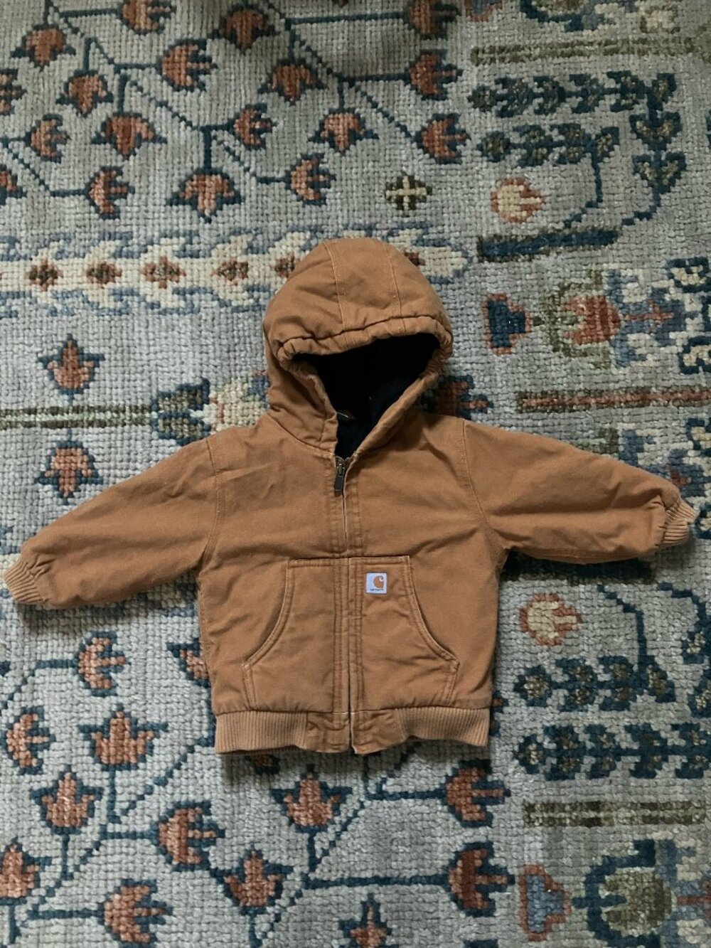 Carhartt Canvas Insulated Hooded Active Jacket 18 months